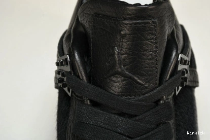 Retro Hair Pony 4 Black Jordan 819139-010 0727
